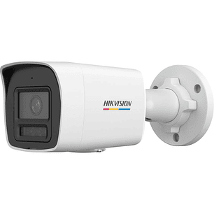 Hikvision DS-2CD1047G3-LIU Cámara de Seguridad, Bullet, 4 MP, ColorVu 3.0, Interior Exterior, Red IP, Audio Bidireccional, IP67, Día/Noche, Detección Personas y Vehículos, PoE, ONVIF