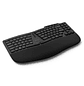 Kensington Pro Fit KB675 EQ Teclado Ergonómico Inalámbrico, Bluetooth 5.4, USB 2.4GHz, Recargable, TKL, RGB, Windows, macOS, Negro - Miniatura 1