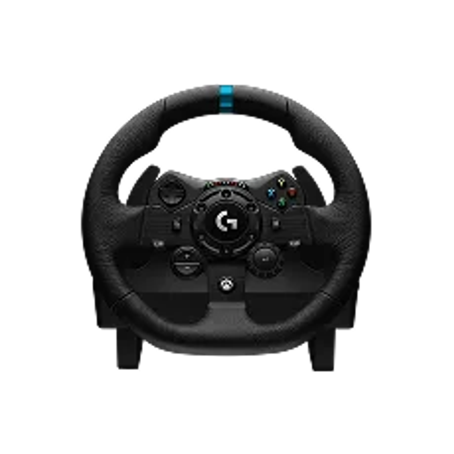 Logitech G920 Driving Force Volante y Pedales, Force Feedback, 900°, Xbox One Series X S PC, Simulador de Carreras, Cuero, USB 4
