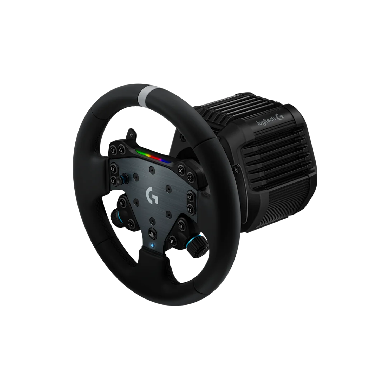 Logitech RS50 System Volante Direct Drive 8Nm TRUEFORCE, PS5 PS4 PC, 2700°, Quick Release, Simulador de Carreras Profesional 2