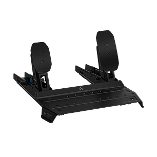 Logitech PRO Racing Pedals Pedales Sim Racing, Freno Load Cell 75kg, Sensor Hall, Ajustables, PC PS5 PS4 Xbox, Alto Rendimiento Gaming