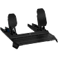 Logitech PRO Racing Pedals Pedales Sim Racing, Freno Load Cell 75kg, Sensor Hall, Ajustables, PC PS5 PS4 Xbox, Alto Rendimiento Gaming - Miniatura 1