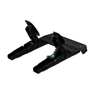 Logitech PRO Racing Pedals Pedales Sim Racing, Freno Load Cell 75kg, Sensor Hall, Ajustables, PC PS5 PS4 Xbox, Alto Rendimiento Gaming