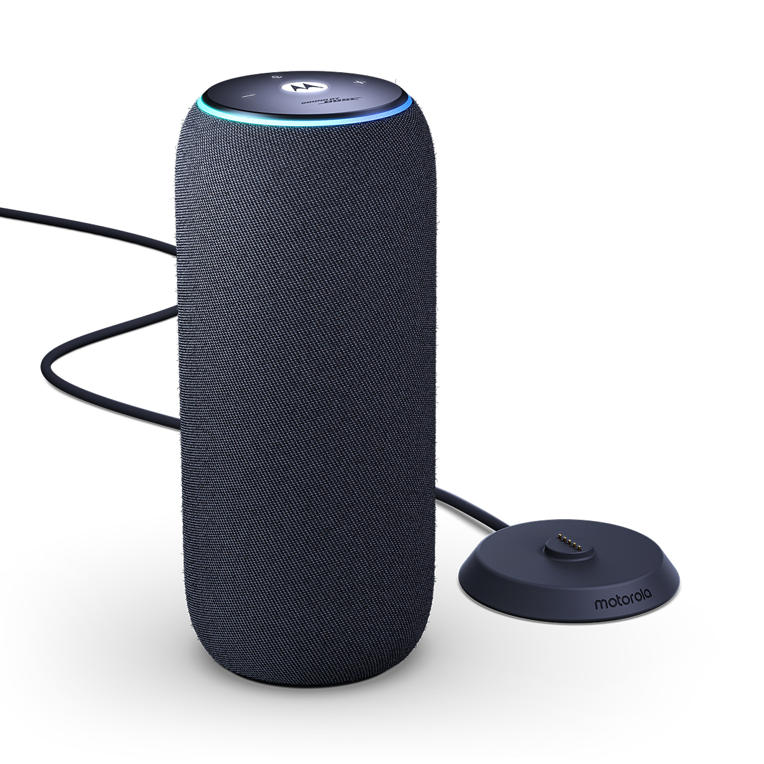 Motorola Moto Sound Flow Parlante Portátil Con Sonido Bose, 6000 Mah, Protección Ip67, Bluetooth 5.0, Wi-Fi 5, Base De Carga Incluida, Negro 4