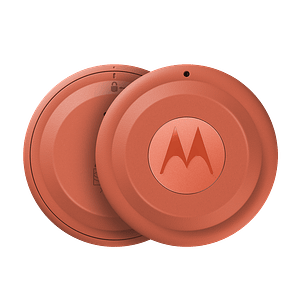 Moto Tag 2 Localizador Inteligente, Bluetooth 6.0, Ultra-Wideband, Ip68, Bateria De 600 Dias, Compatible Con Google Find Hub, Naranjo