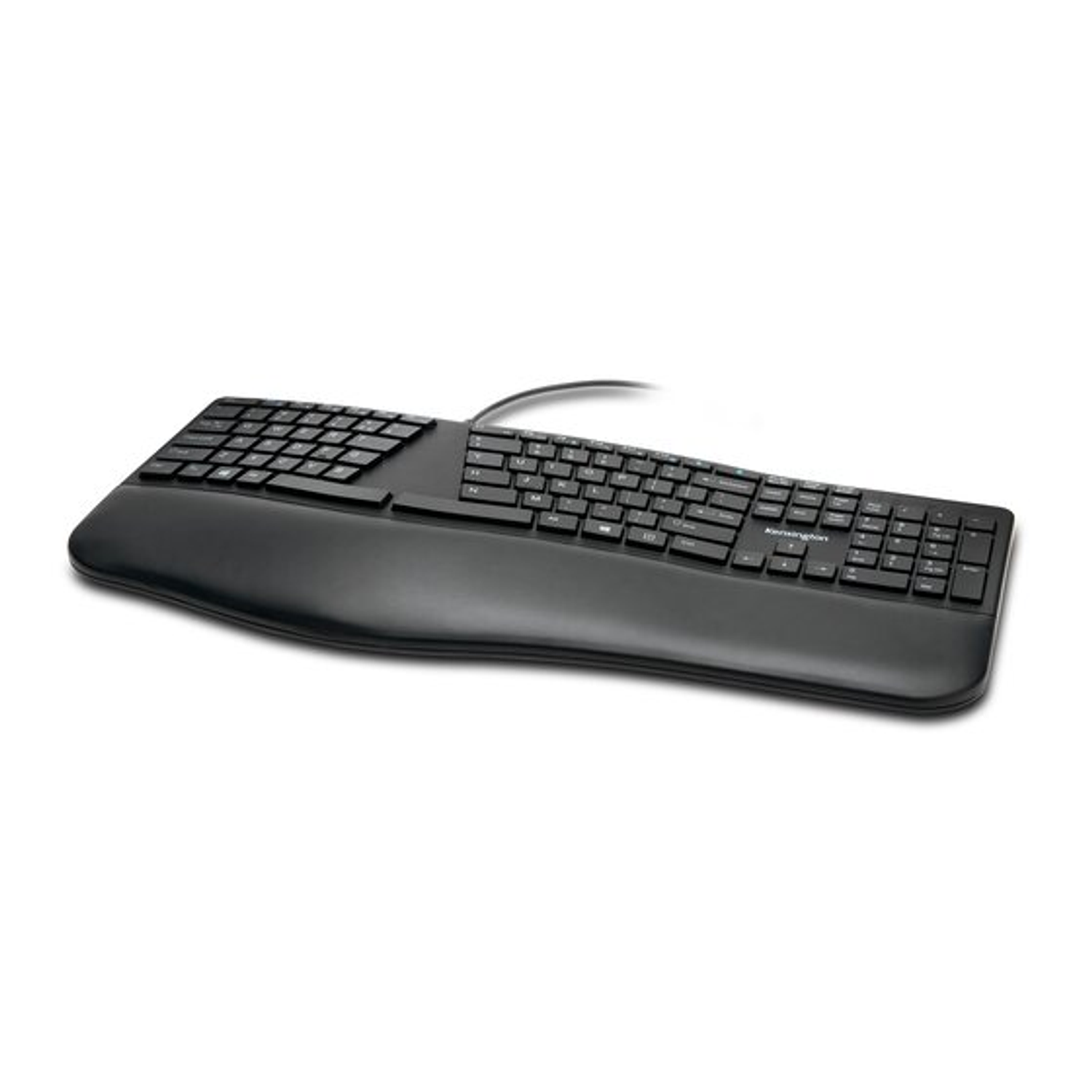 Kensington KB680 Teclado Ergonómico USB, Silencioso, Apoya Muñecas, Negro, Compatible Windows, Mac, Chrome 3