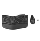 Kensington K75492ES Pro Fit Ergo KM675 EQ Combo Teclado Inalámbrico, Mouse Inalámbrico, Ergonomía Oficina, Windows, Mac - Miniatura 2