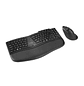 Kensington K75492ES Pro Fit Ergo KM675 EQ Combo Teclado Inalámbrico, Mouse Inalámbrico, Ergonomía Oficina, Windows, Mac - Miniatura 1