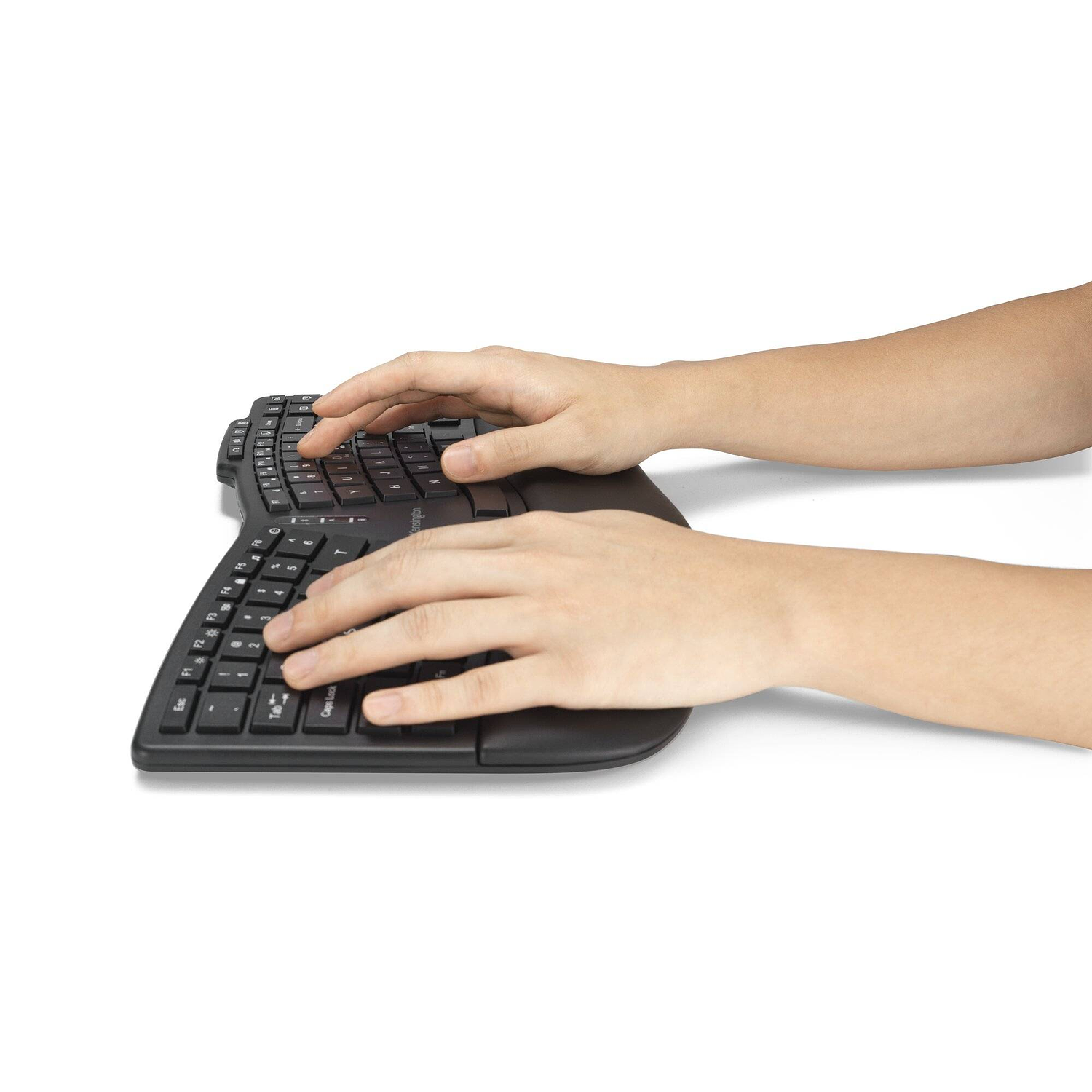 Kensington K75492ES Pro Fit Ergo KM675 EQ Combo Teclado Inalámbrico, Mouse Inalámbrico, Ergonomía Oficina, Windows, Mac 4