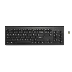 Kensington KB270 K75558ES Teclado Inalámbrico Corporativo, Sostenible, Seguro, USB-Bluetooth