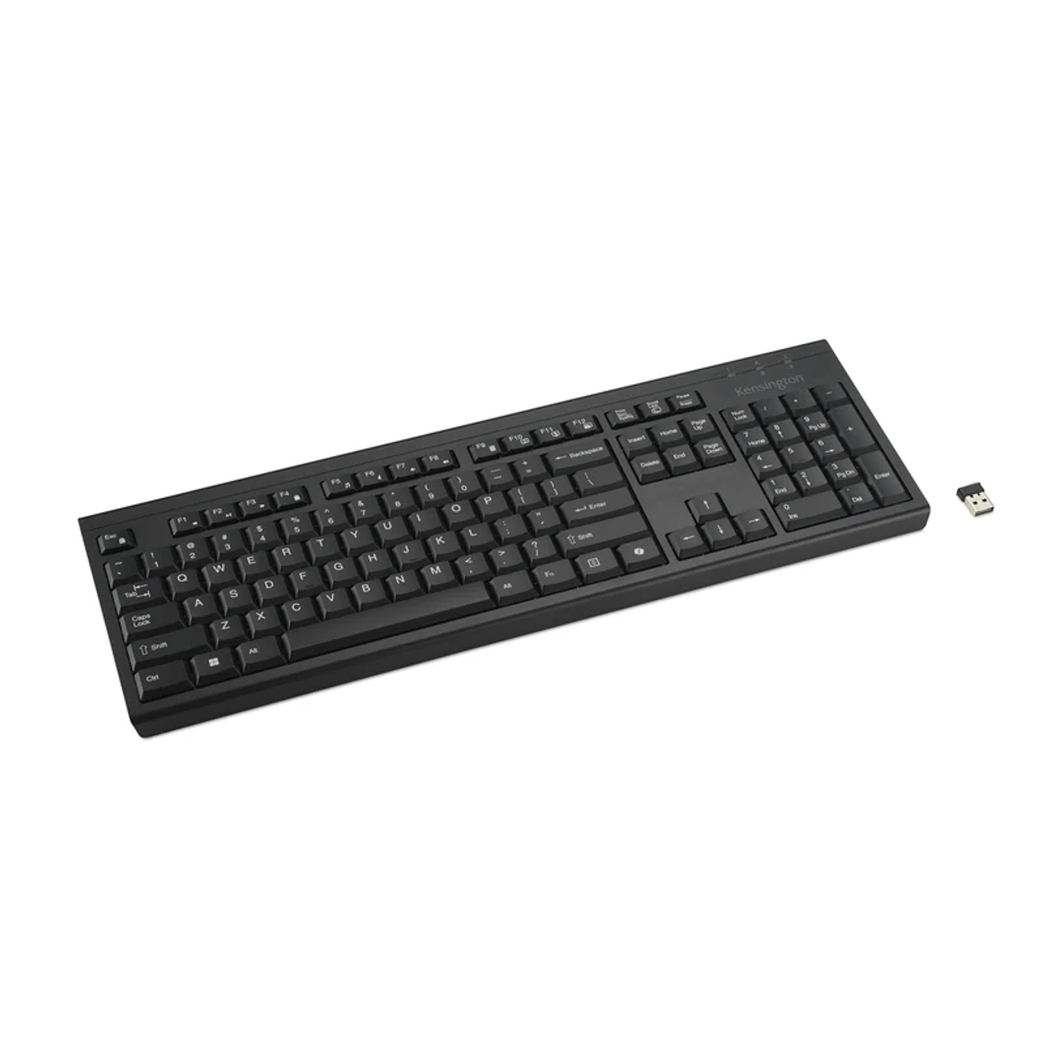 Kensington KB270 K75558ES Teclado Inalámbrico Corporativo, Sostenible, Seguro, USB-Bluetooth 3