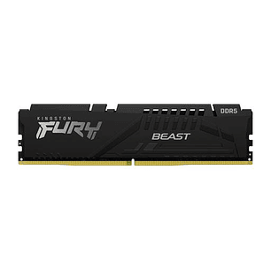 Kingston KF560C30BBE-32 FURY Beast DDR5 32GB 6000MT/s, Memoria RAM Gaming, Workstation, XMP 3.0, AMD EXPO, Alta Velocidad, CL30