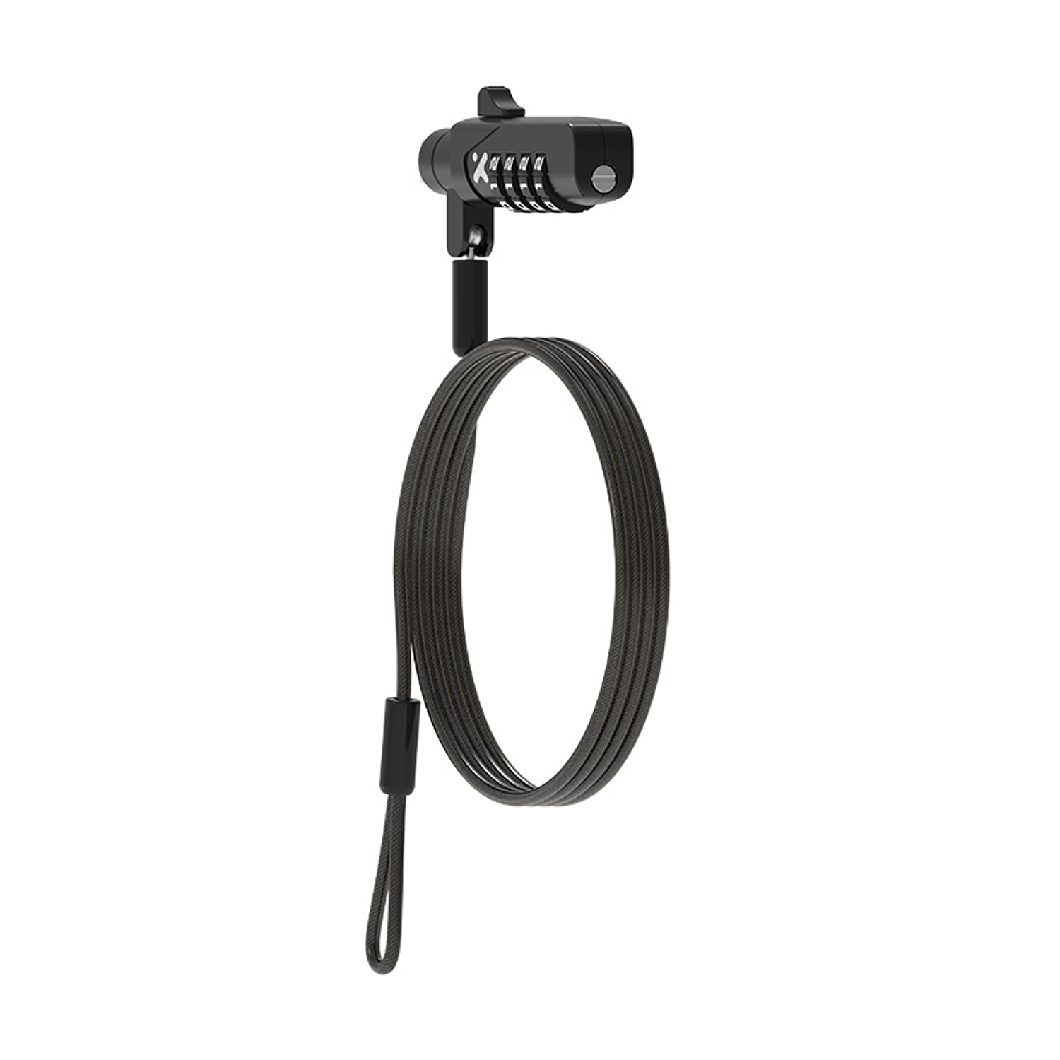 Xtech XTA-112 Cable de Seguridad Notebook Nano Lock, Candado 4 Dígitos, 2m, Acero Reforzado 2