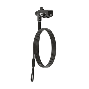 Xtech XTA-112 Cable de Seguridad Notebook Nano Lock, Candado 4 Dígitos, 2m, Acero Reforzado