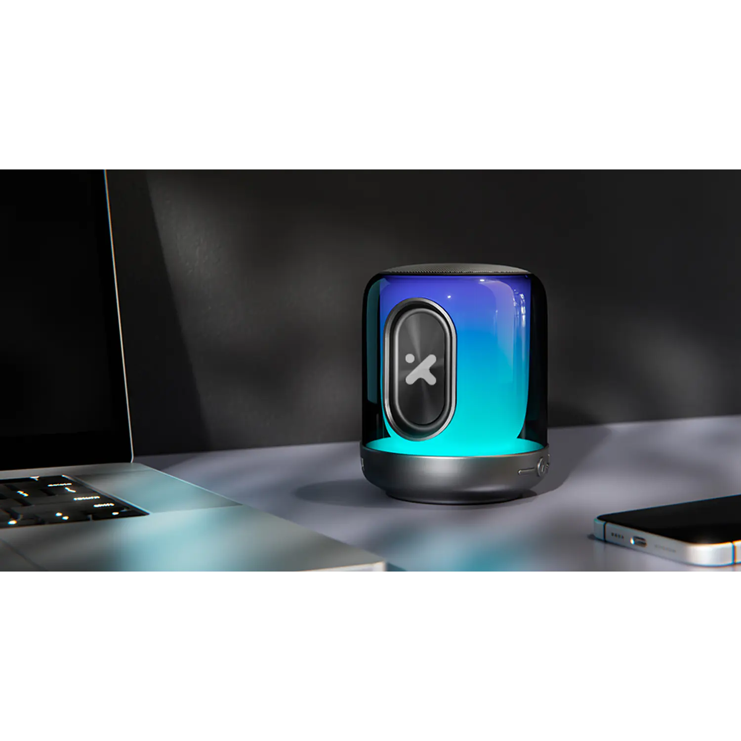 Xtech BeatWave XTS-617 Parlante Portátil Bluetooth 5.3, Luces LED, TWS, 5W RMS 4