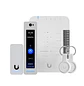 Ubiquiti Unifi UA-G3-SK-Pro Kit Control De Acceso Sistema Ip Profesional 1x Hub De Puerta, 1x G3 Reader Pro, 1x G3 Reader, 2x Llaveros De Bolsillo, Gestion Poe - Miniatura 1