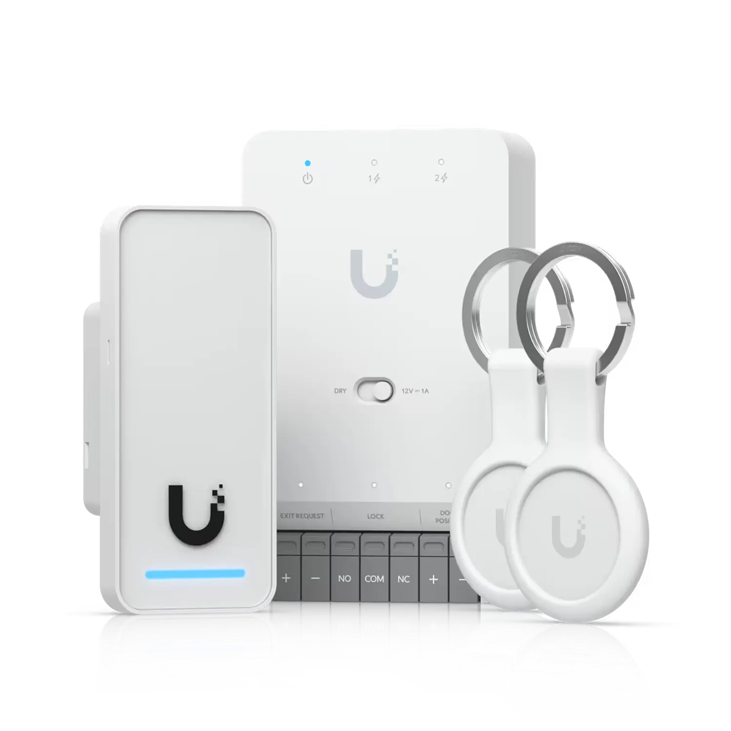 Ubiquiti Unifi UA-G3-SK Kit Sistema De Control De Acceso Ip 1x Door Hub Mini, 1x G3 Reader, 2x Llaveros De Bolsillo, Gestion Poe 1