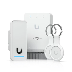 Ubiquiti Unifi UA-G3-SK Kit Sistema De Control De Acceso Ip 1x Door Hub Mini, 1x G3 Reader, 2x Llaveros De Bolsillo, Gestion Poe