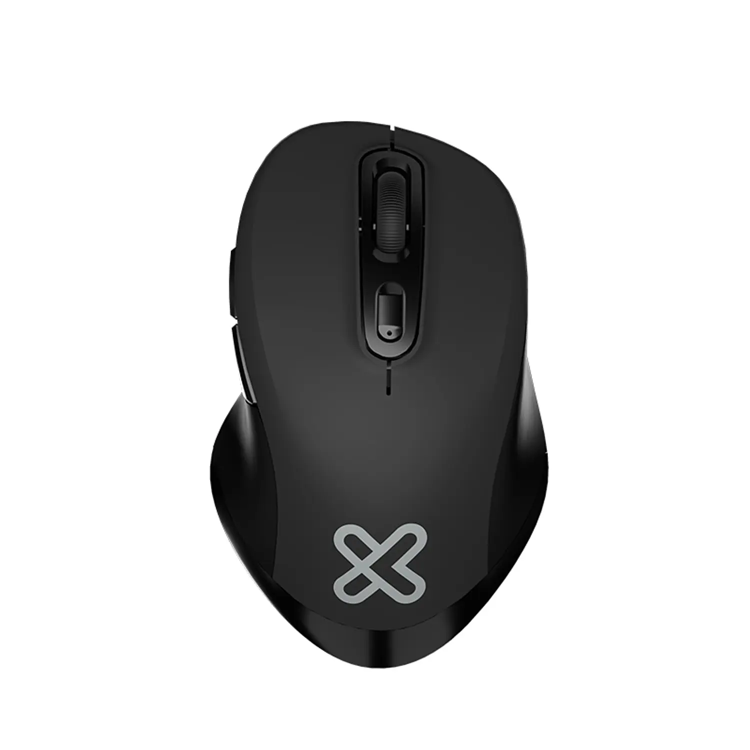 Klip Xtreme Mouse Inalámbrico Dual Dongle USB-C USB-A 2.4GHz, Ergonómico 7 Botones, 2400 DPI, Alcance 10m, Negro 4