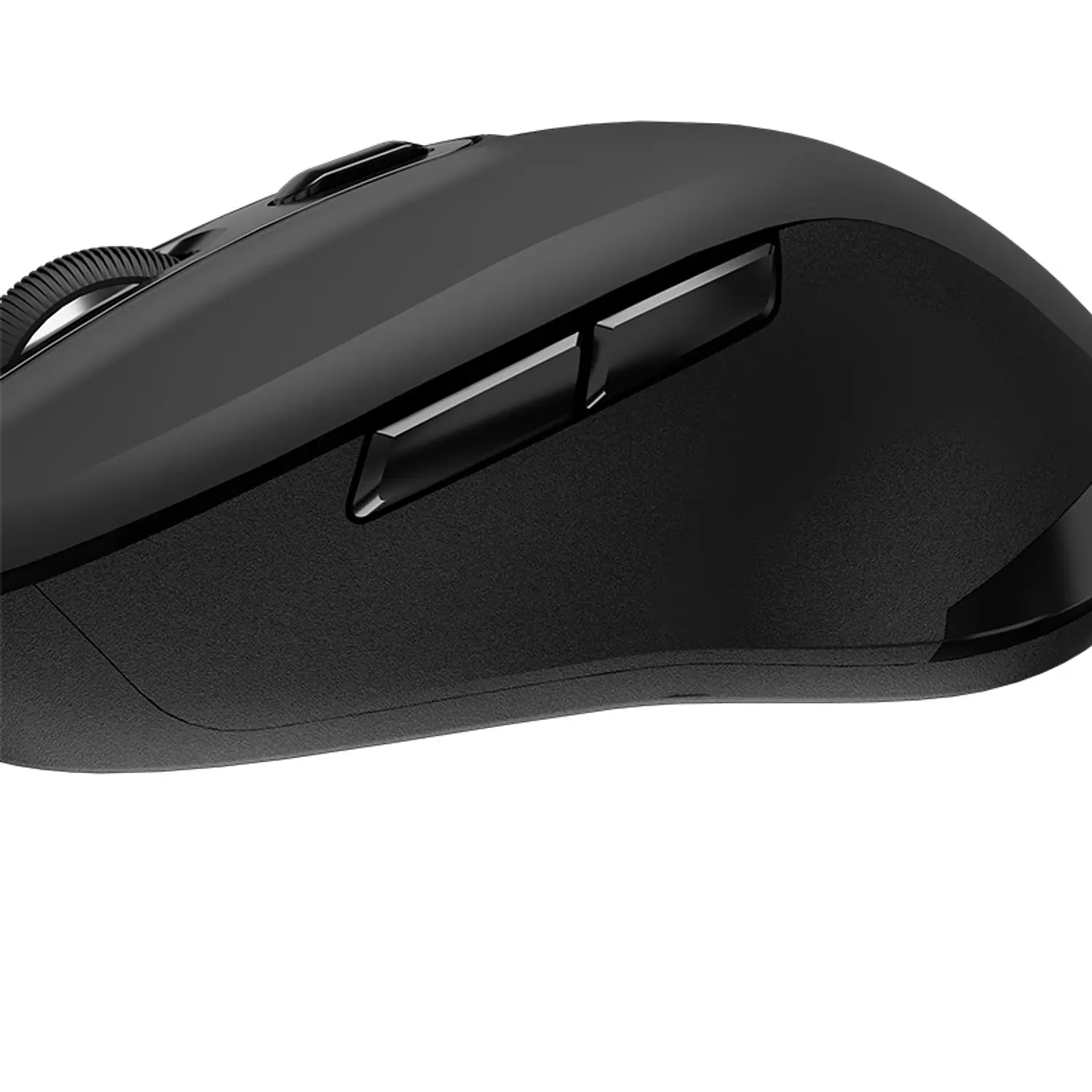Klip Xtreme Mouse Inalámbrico Dual Dongle USB-C USB-A 2.4GHz, Ergonómico 7 Botones, 2400 DPI, Alcance 10m, Negro 3