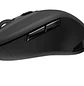 Klip Xtreme Mouse Inalámbrico Dual Dongle USB-C USB-A 2.4GHz, Ergonómico 7 Botones, 2400 DPI, Alcance 10m, Negro - thumbnail 3