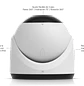 Ubiquiti Unifi UVC-G6-Turret Camera 8MP, 4K, LED Visión nocturna IR, PoE, Micrófono, IP66, Blanco - Miniatura 2