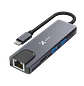 Xtech XTC-572, Hub Multipuerto USB-C, 5 en 1 HDMI, Ethernet, 2× USB 3.0, 100W - thumbnail 1