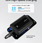 Anker Zolo Power Bank 20.000 mAh Batería Externa 30W, Carga Rápida, Cable USB-C Integrado, Cargador Portátil para iPhone y Android, Negro - Miniatura 3