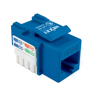 Nexxt Módulo Keystone Jack RJ45 Cat5e, Azul