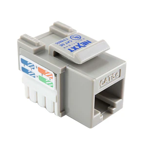 Nexxt Módulo Keystone Jack RJ45 Cat5e, Gris