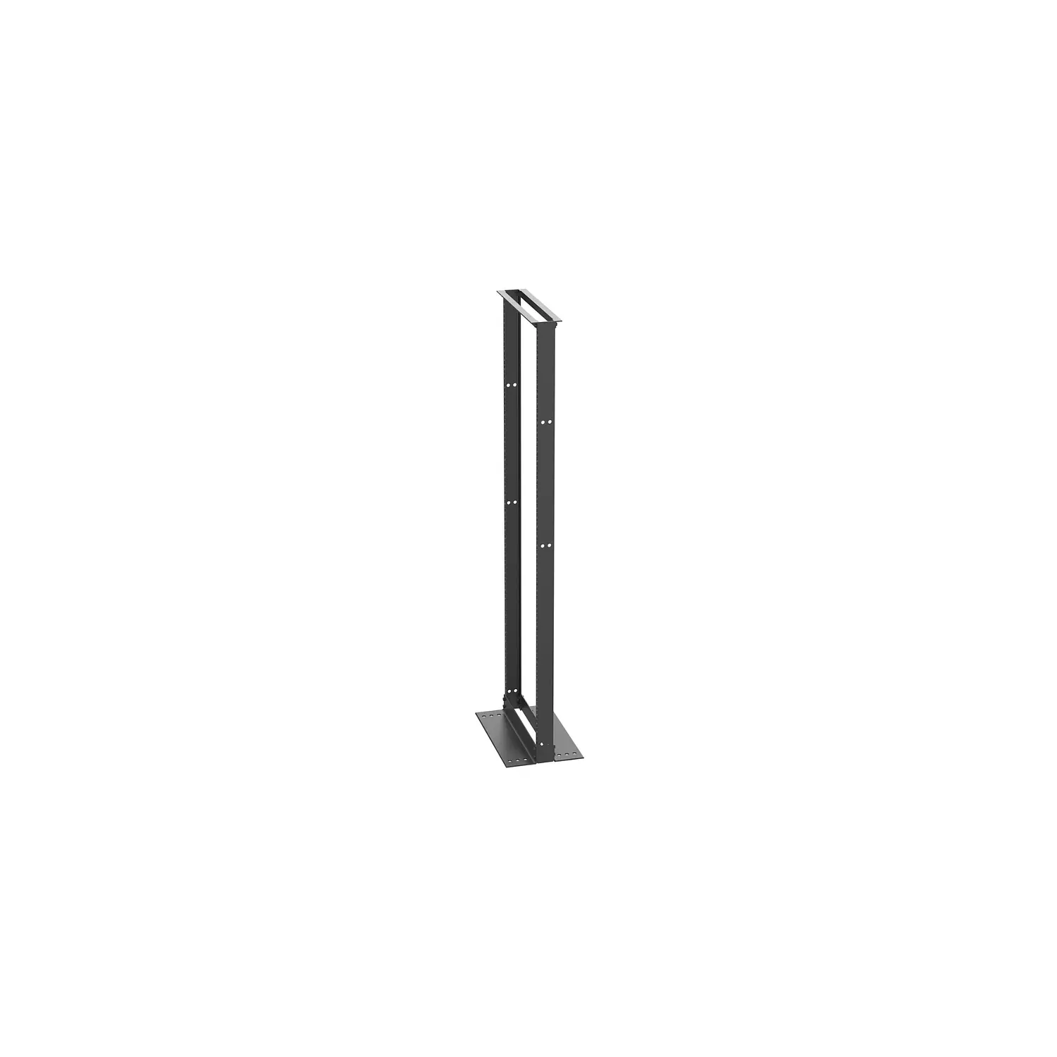 Panduit R2P Rack de 2 Postes, 45RU, Rieles en E Roscados 12-24, Aluminio, Negro 2