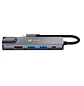 Xtech XTC-572 Hub Multipuerto USB-C, 5 en 1 HDMI, Ethernet, 2× USB 3.0, 100W - Miniatura 3