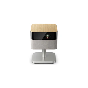 Epson Proyector Smart Portátil Lifestudio Flex Plus EF-72 Roble 4K PRO UHD, Google TV, Wi-Fi-6, HDMI, USB Tipo-A, USB Tipo-C 