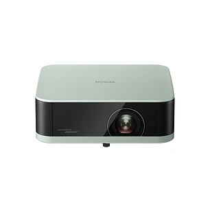 Epson Lifestudio Pop Plus EF-62 Proyector 4K PRO-UHD Portátil, Google TV, Sound by Bose, 150”, WiFi 6, Bluetooth, HDR10+, Android 14, HDMI ARC, Gaming, Verde
