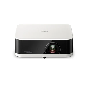 Proyector Epson Lifestudio Pop 4K PRO-UHD Portátil, Google TV, Sound by Bose, 150”, WiFi 6, Bluetooth, HDR10+, Android 14, HDMI ARC, Gaming, Blanco Cálido