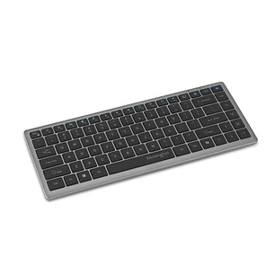 Kensington KB435ES Teclado Inalámbrico Compacto Recargable Multidispositivo EQ, USB, Bluetooth