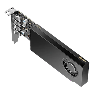 PNY VCNRTXA400ATX-PB Tarjeta Grafica NVIDIA RTX A400 GDDR6 4 GB, 4x mDisplayPort 1.4a, PCI Express 4.0