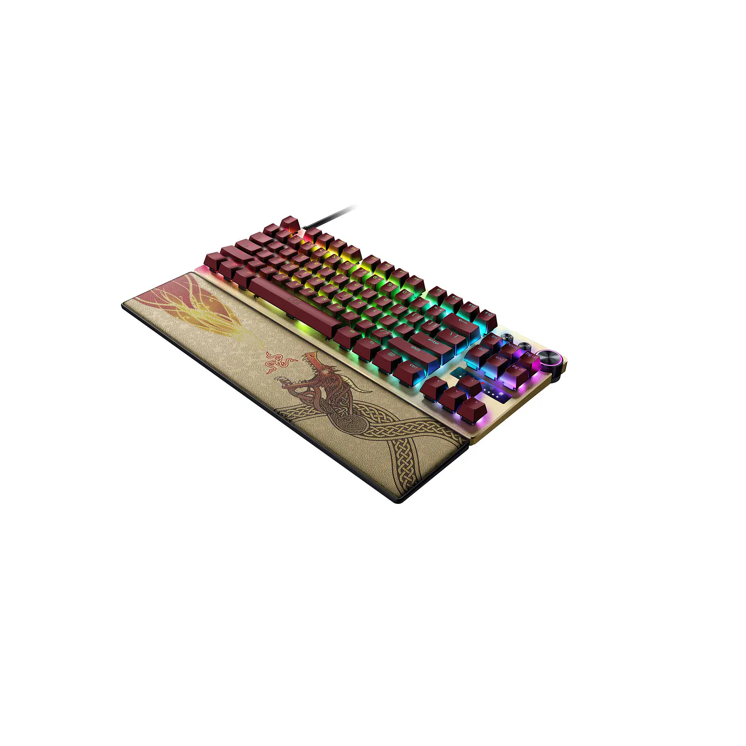 Razer Huntsman V3 Pro Teclado Gamer TKL Switch Óptico Analógico Gen 2 Rapid Trigger, RGB, Tenkeyless, FPS Esports, Counter-Strike 2, USB-C 4