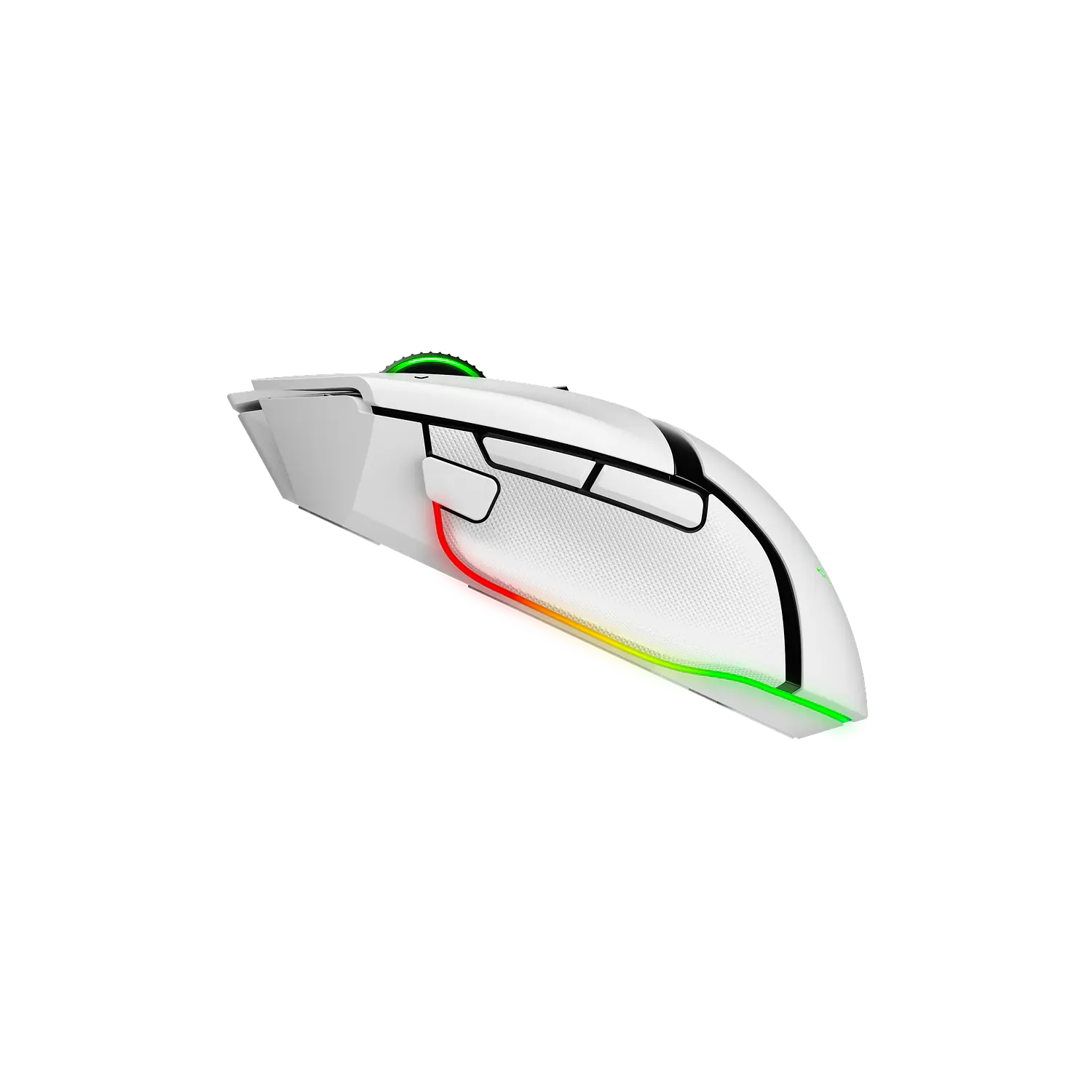 Razer Basilisk V3 Pro Mouse Gamer Inalámbrico RGB Blanco Ergonomico Diestro 30K DPI, 11 Botones Programables, HyperSpeed Wireless, Bluetooth, FPS Esports, Blanco 4