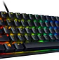 Razer Huntsman Mini 60% Teclado Gamer Mecánico Óptico RGB, Switches Razer Linear Optical, USB-C, Chroma RGB, PBT, Aluminio, Esports, Compacto - thumbnail 2