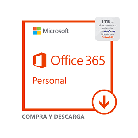 Microsoft Office 365 Personal Downloadable 1 Year Subscription