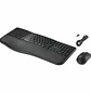 Kensington K72486ES Pro Fit Ergo KM680 EQ, Kit Teclado y Mouse Inalámbrico, Combo Ergonómico Bluetooth, Mouse 2400 DPI, USB-C, Negro - thumbnail 3