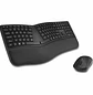 Kensington K72486ES Pro Fit Ergo KM680 EQ, Kit Teclado y Mouse Inalámbrico, Combo Ergonómico Bluetooth, Mouse 2400 DPI, USB-C, Negro - thumbnail 4