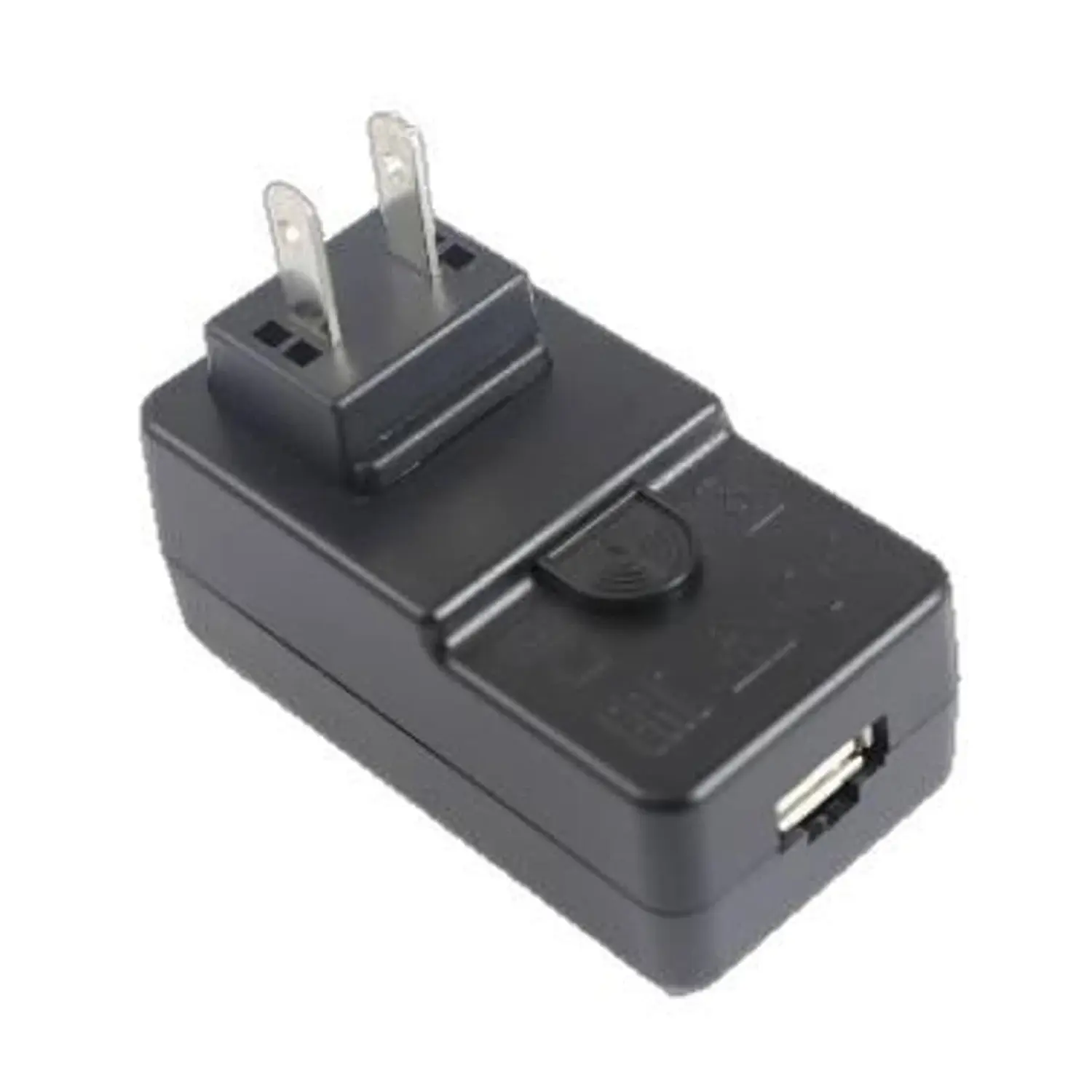 Zebra PWR-WUA5V12W0US Adaptador de Corriente 5V 2.5A, Cargador USB Tipo A, Wall Charger Zebra, Compatible TC52 TC57 MC3300, Negro