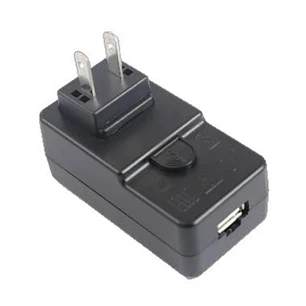 Zebra PWR-WUA5V12W0US Adaptador de Corriente 5V 2.5A, Cargador USB Tipo A, Wall Charger Zebra, Compatible TC52 TC57 MC3300, Negro