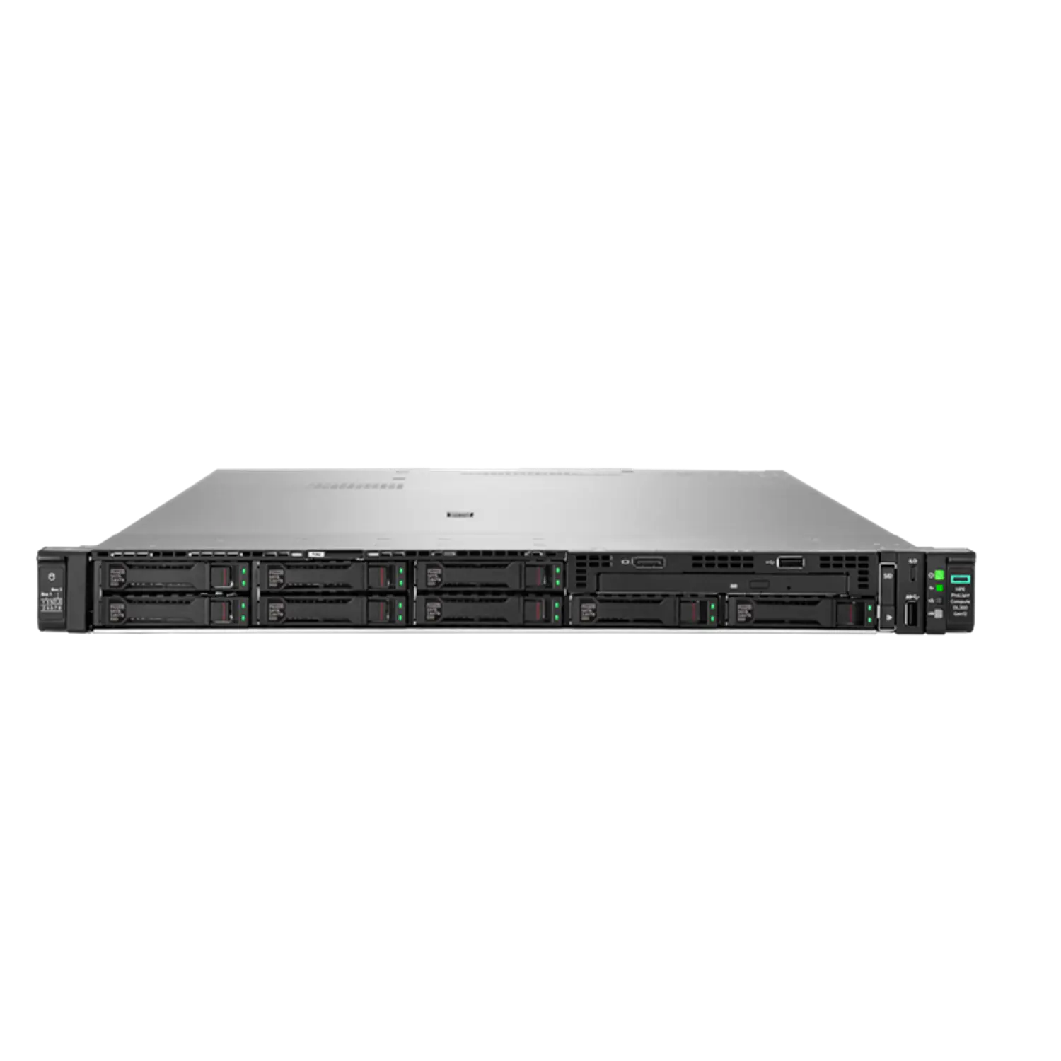 HPE P89241-DM5 ProLiant DL360 Gen12 Server Rack 1U, Intel Xeon 6515P 16 Núcleos, 64GB DDR5, 960GB SSD, HPE DL360 Gen12, Servidor Empresarial, Rack Server, PCIe Gen5, Dual 800W 4