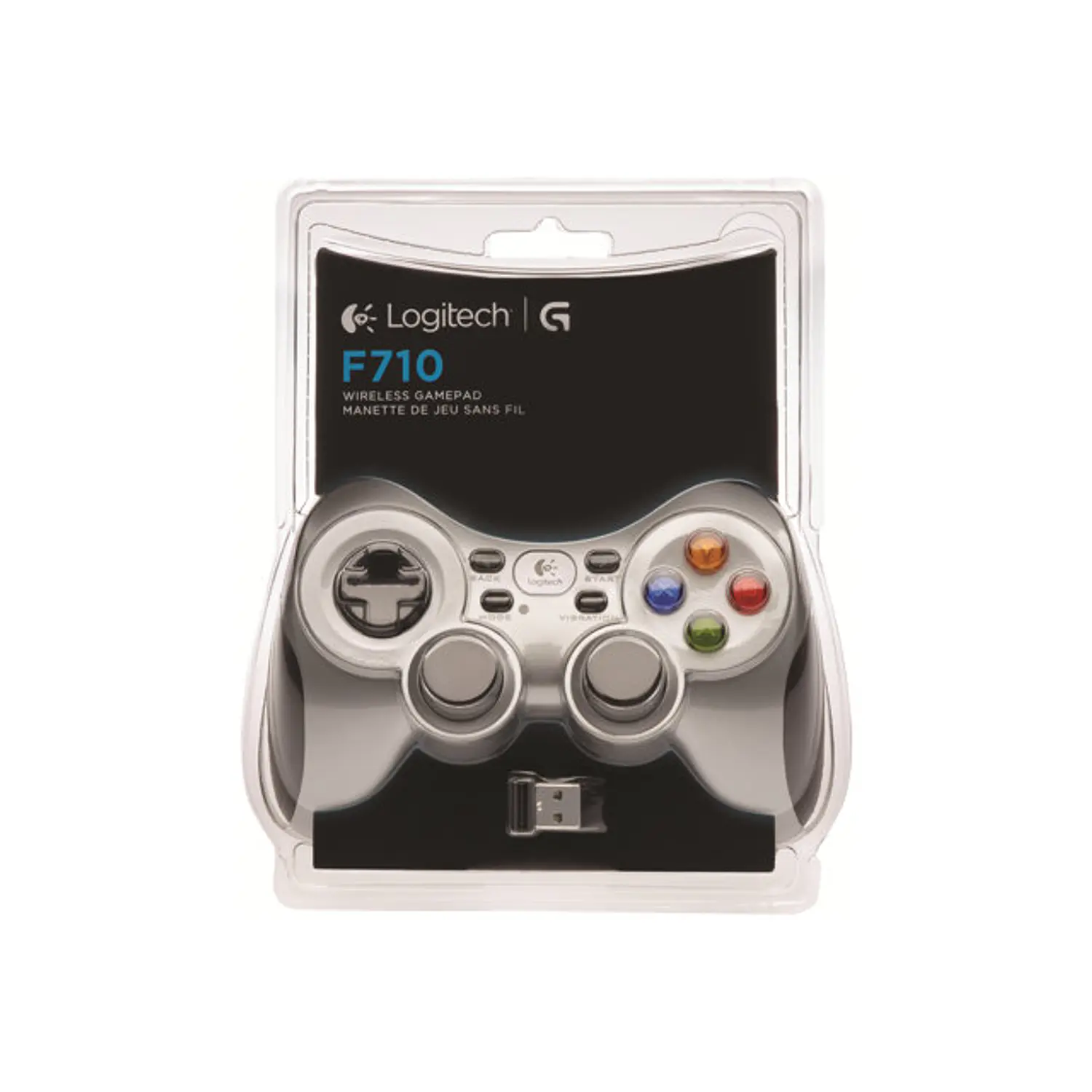 Logitech Wireless Gamepad F710  Control Inalambrico, USB, 2,4 GHz, Windows, ChromeOS 5