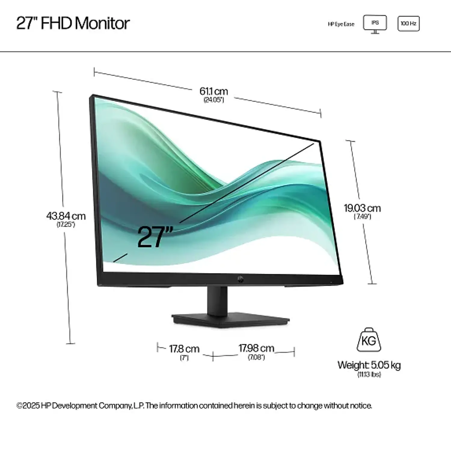 HP Serie 3 Pro 327ph Monitor 27