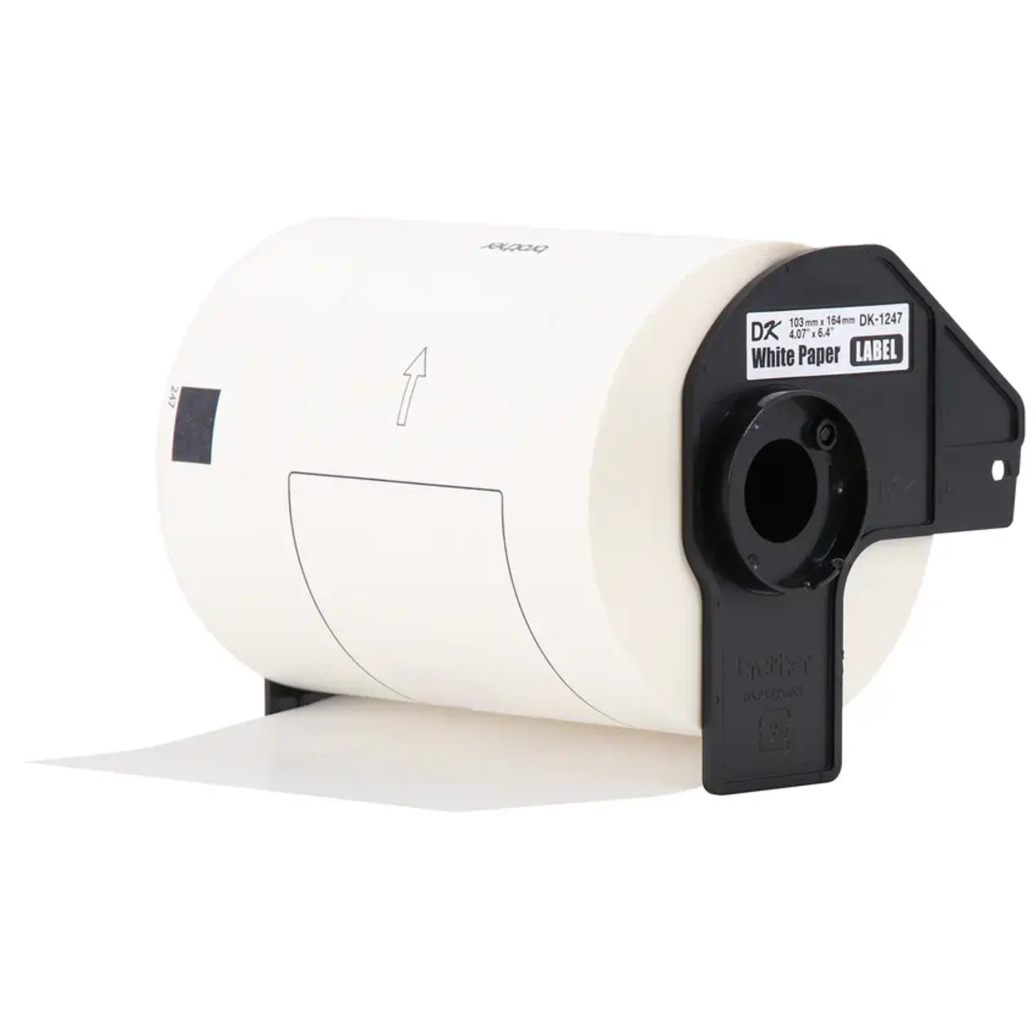 Brother DK1247, Etiqueta Papel 103mm x 164mm, 180 etiquetas, Fondo Blanco 2