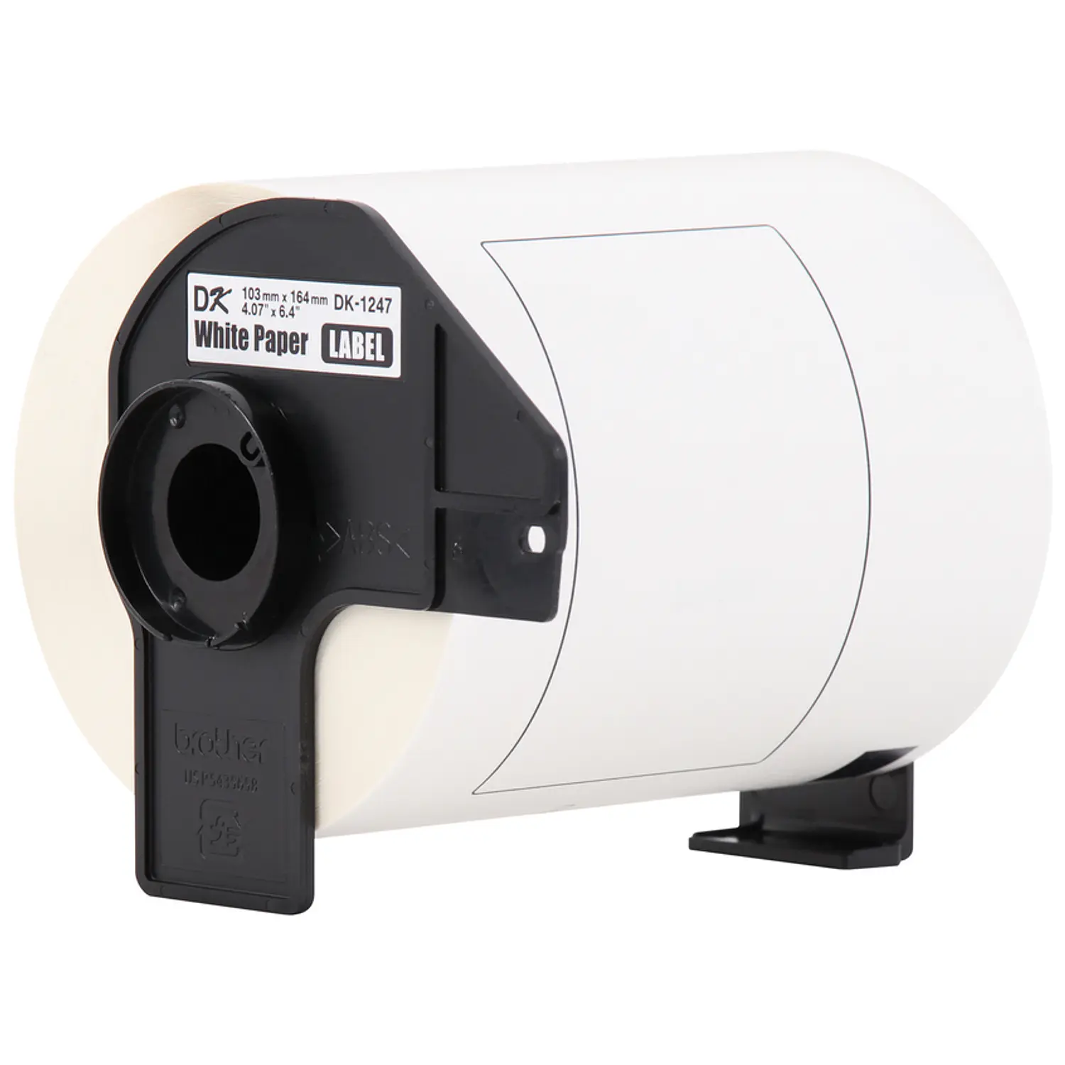 Brother DK1247, Etiqueta Papel 103mm x 164mm, 180 etiquetas, Fondo Blanco 3